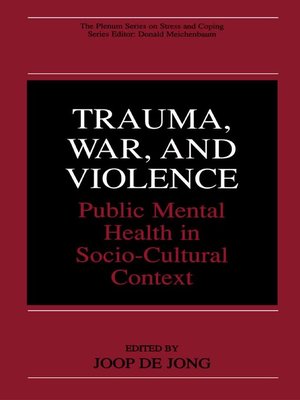 cover image of Trauma, War, and Violence